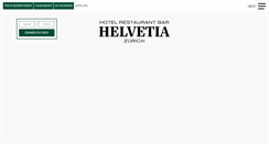 Desktop Screenshot of hotel-helvetia.ch